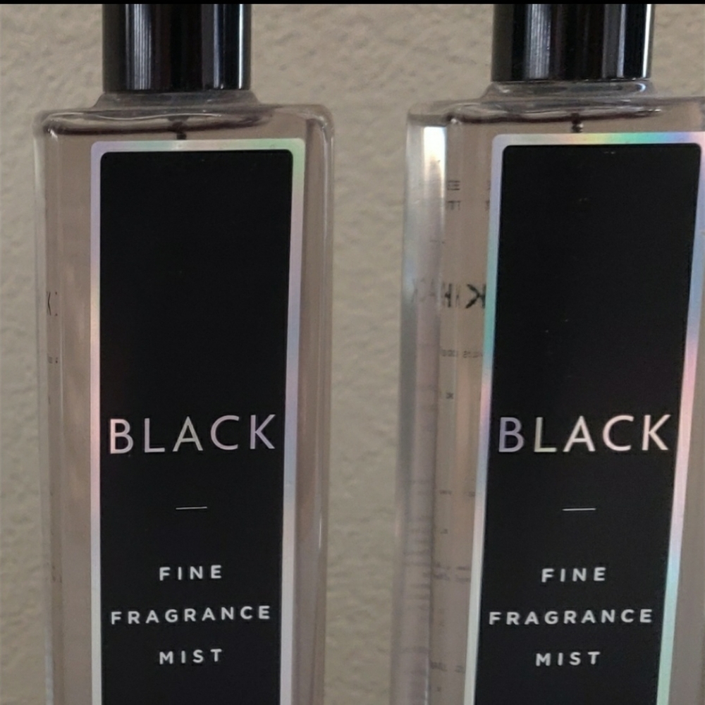 2 bottles of black by b&bw